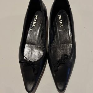 Prada flat pointy toe